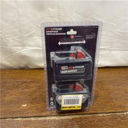 AS-IS M18 18-Volt Lithium-Ion High Output 6.0Ah Battery Pack (2-Pack)
