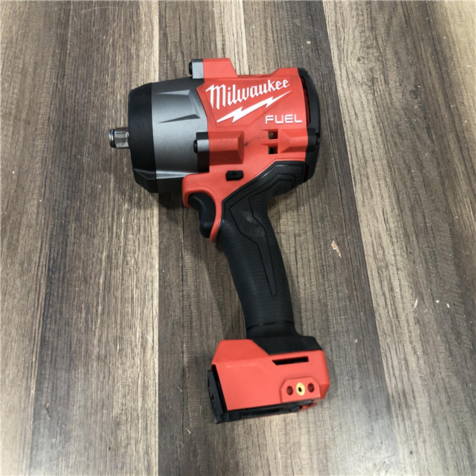 AS-IS Milwaukee FUEL 18V Lithium-Ion Brushless Cordless 1/2 in. Impact Wrench with Friction Ring (Tool-Only)