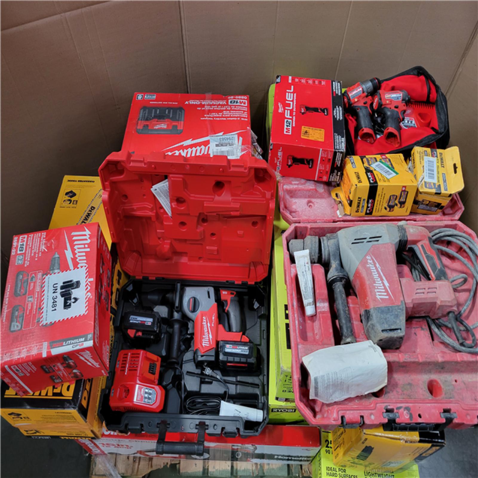 CALIFORNIA AS-IS TOOL PALLET