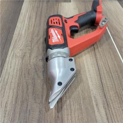 AS-IS Milwaukee M18 18-volt Lithium-ion Cordless 18-gauge Double Cut Metal Shear  Bare Tool