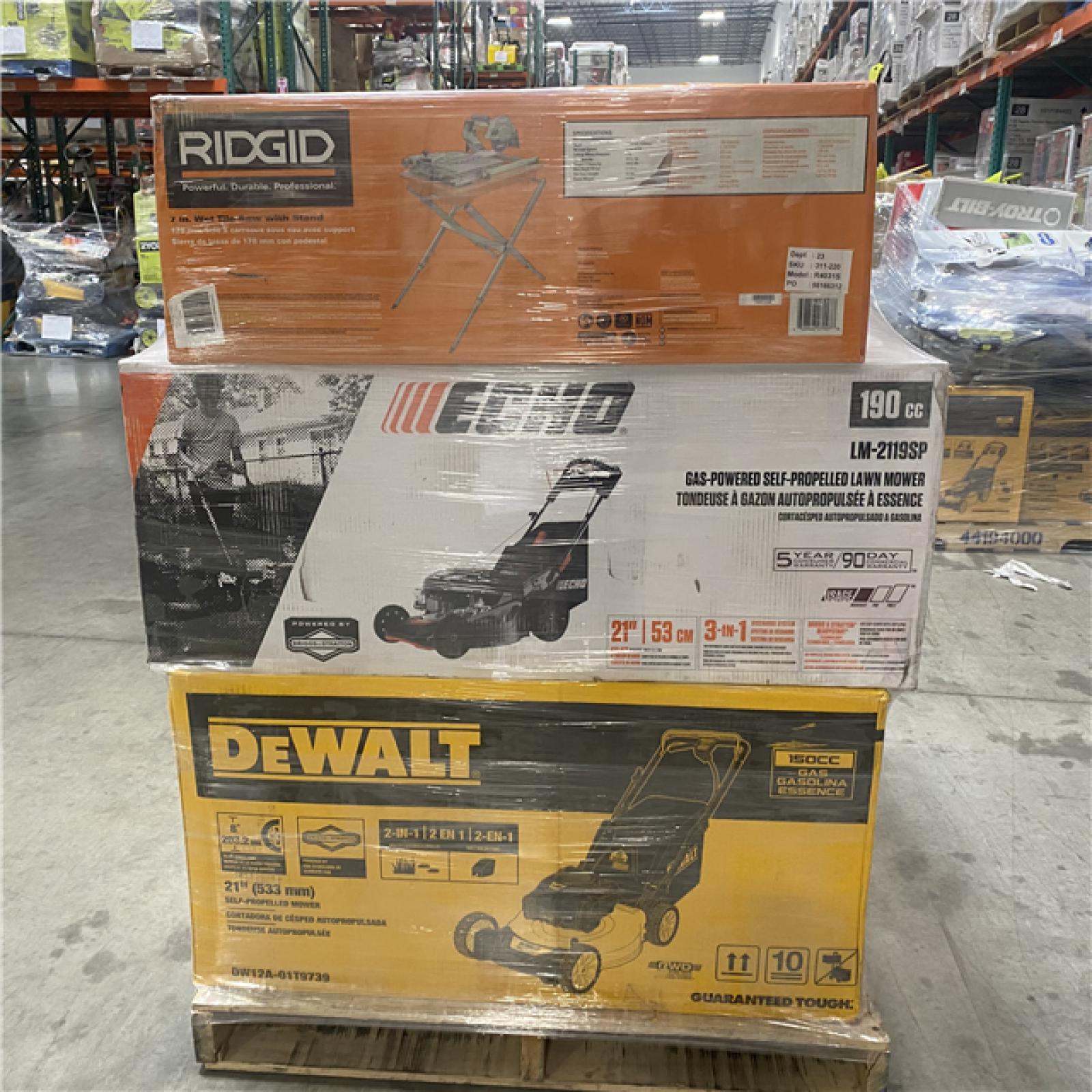 Dallas Location - As-Is Outdoor Power Equipment