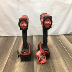 AS-IS Milwaukee FUEL 18V Lithium-Ion Brushless Cordless Hammer Drill and Impact Driver Combo Kit