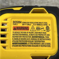 AS-IS DEWALT ATOMIC 20V MAX Cordless Brushless Oscillating Multi Tool Kit