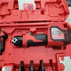 CALIFORNIA AS-IS MILWAUKEE M18 SHORT THROW PRESS TOOL