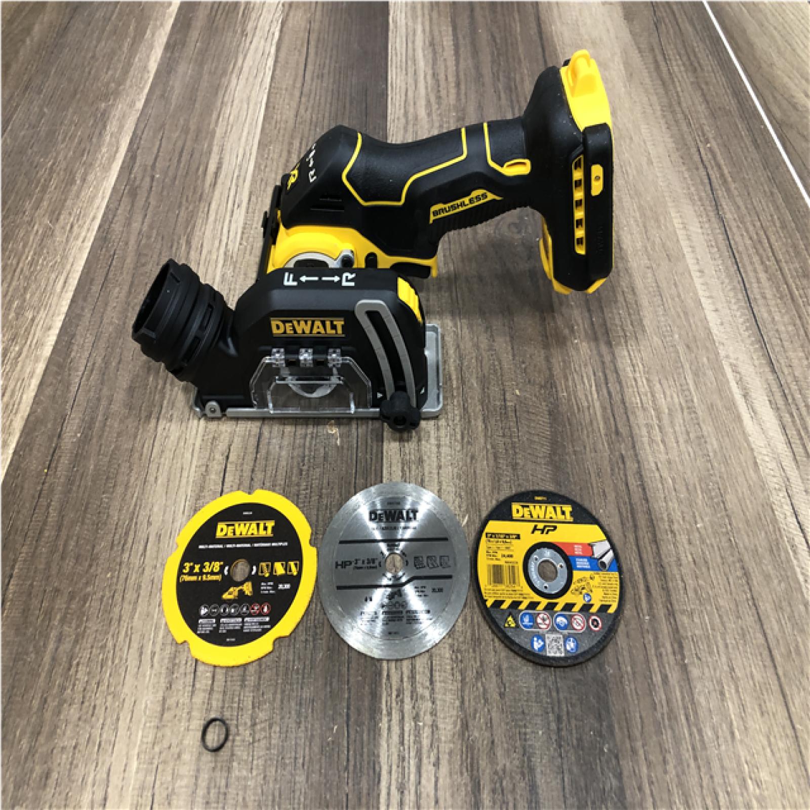 AS-IS DEWALT 20V XR Cordless 3 in. Cut-Off Tool (Tool Only)
