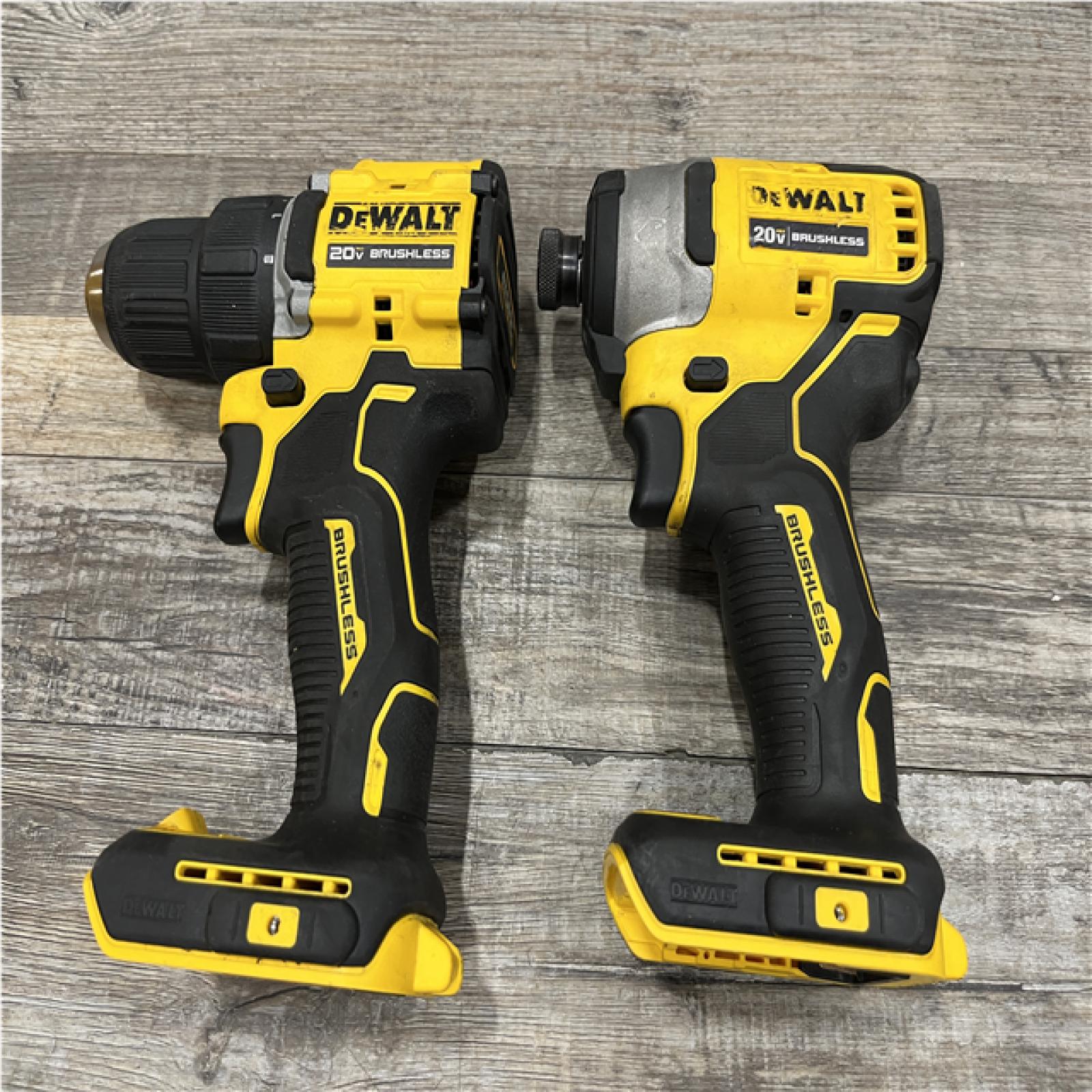 AS-IS DEWALT ATOMIC 20-Volt MAX Lithium-Ion Cordless Combo Kit