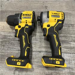 AS-IS DEWALT ATOMIC 20-Volt MAX Lithium-Ion Cordless Combo Kit