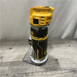 AS-IS DEWALT 20V MAX XR Cordless Brushless Fixed Base Compact Router (Tool Only)