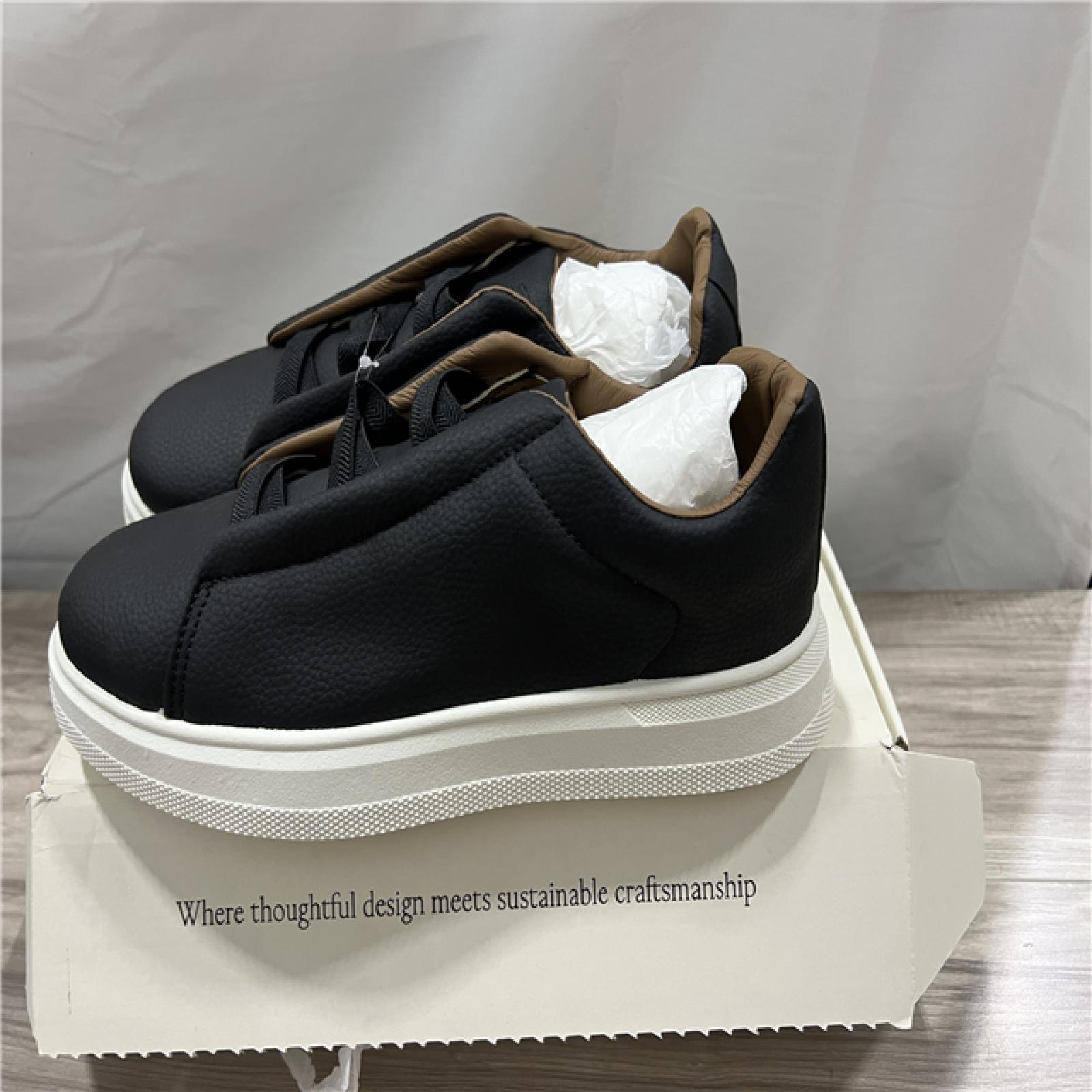 Koio Capri X Sneaker in Roccia - Black - SZ 12