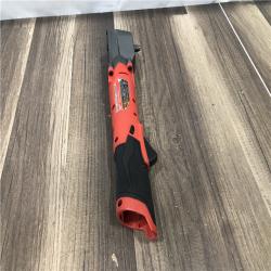 AS-IS Milwaukee  FUEL 12V Lithium-Ion Brushless Cordless 3/8 in. Right Angle Impact Wrench (Tool-Only)