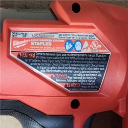 HOUSTON LOCATION - AS-IS Milwaukee FUEL 18-Volt Lithium-Ion Brushless Cordless 18-Gauge 1/4 in. Narrow Crown Stapler (Tool-Only)