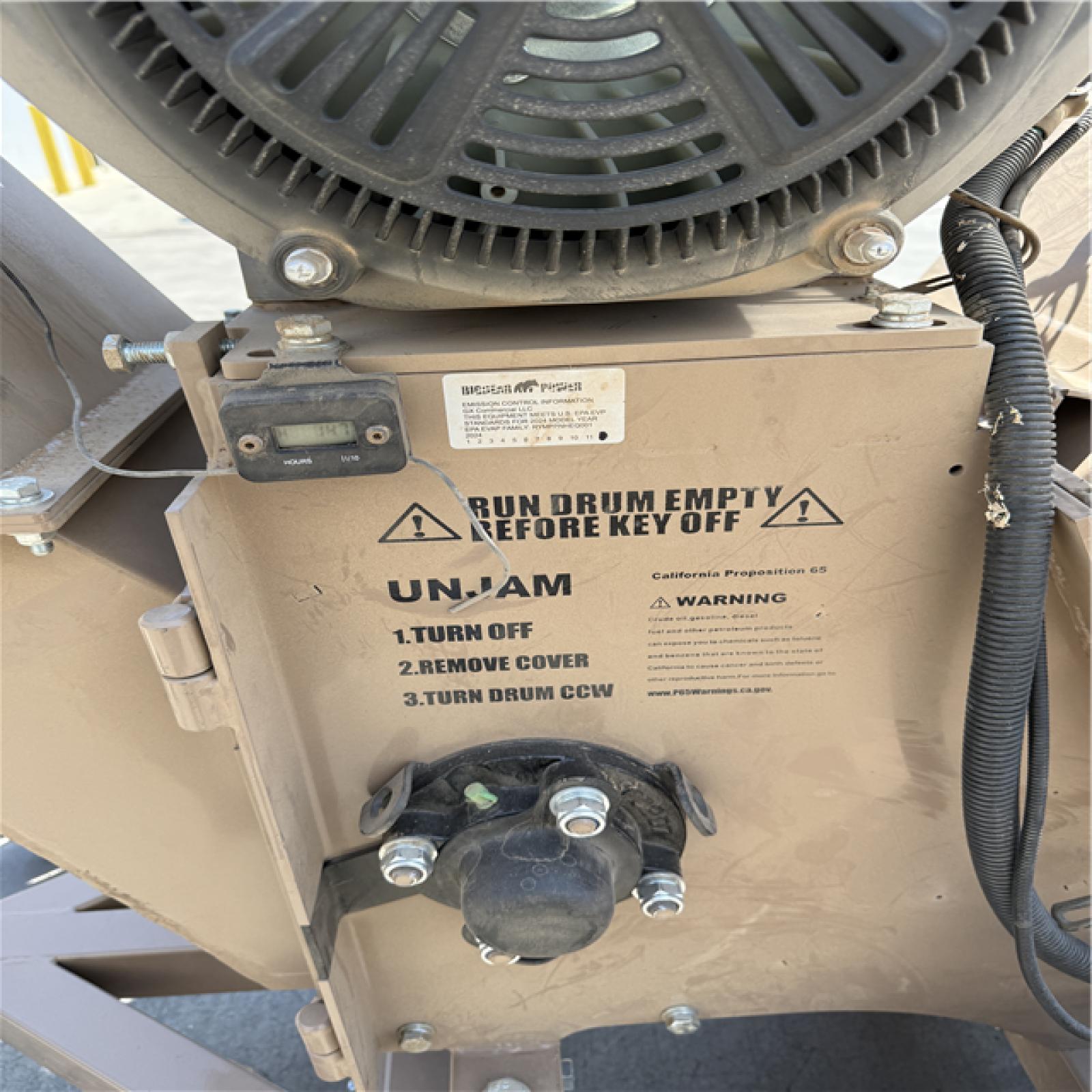California AS-IS OUTDOOR POWER EQUIPMENT