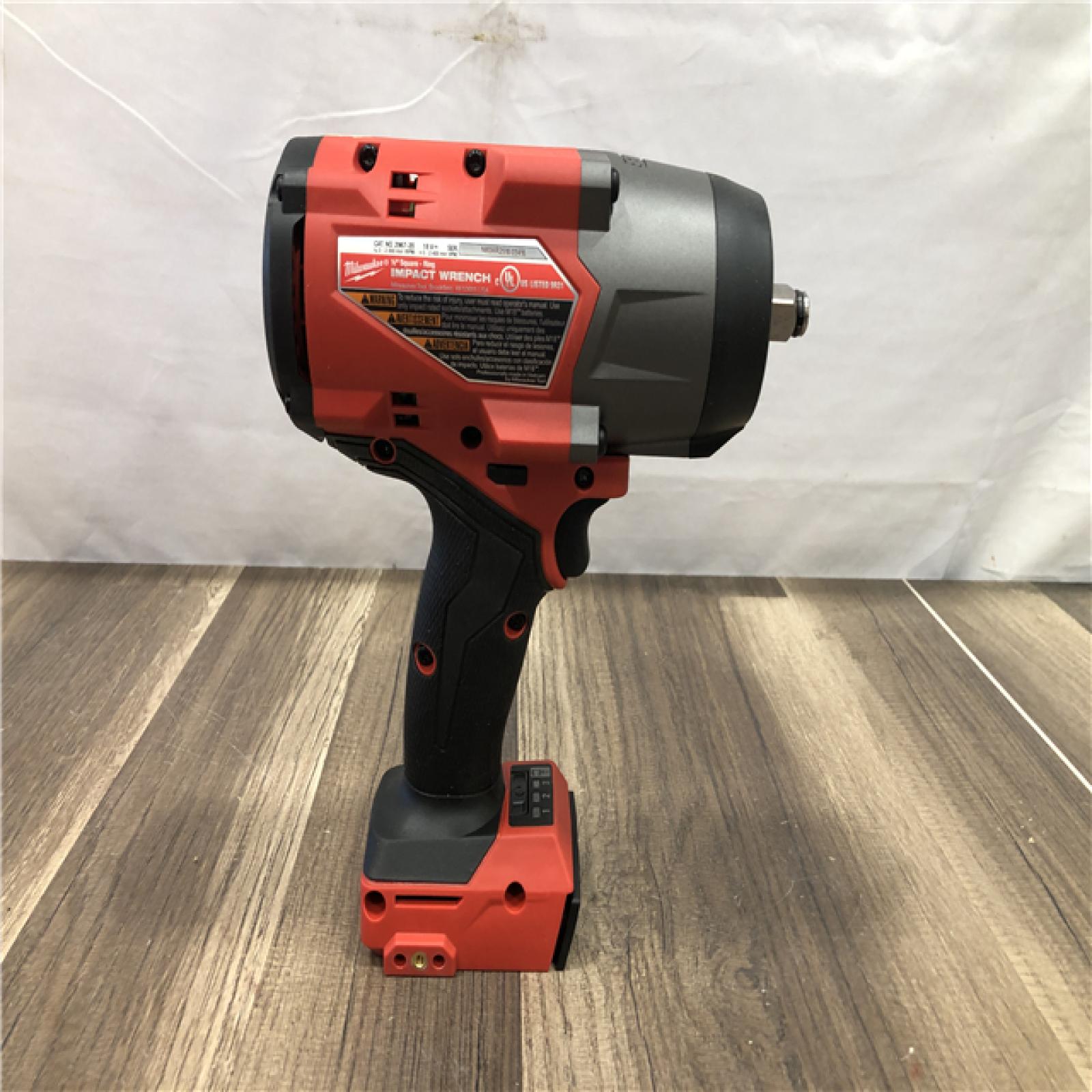 AS-IS Milwaukee  FUEL 18V Lithium-Ion Brushless Cordless 1/2 in. Impact Wrench with Friction Ring (Tool-Only)