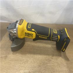 AS-IS DEWALT 20V XR Cordless 4-1/2. in. to 5 in. Variable Speed Angle Grinder (Tool Only)