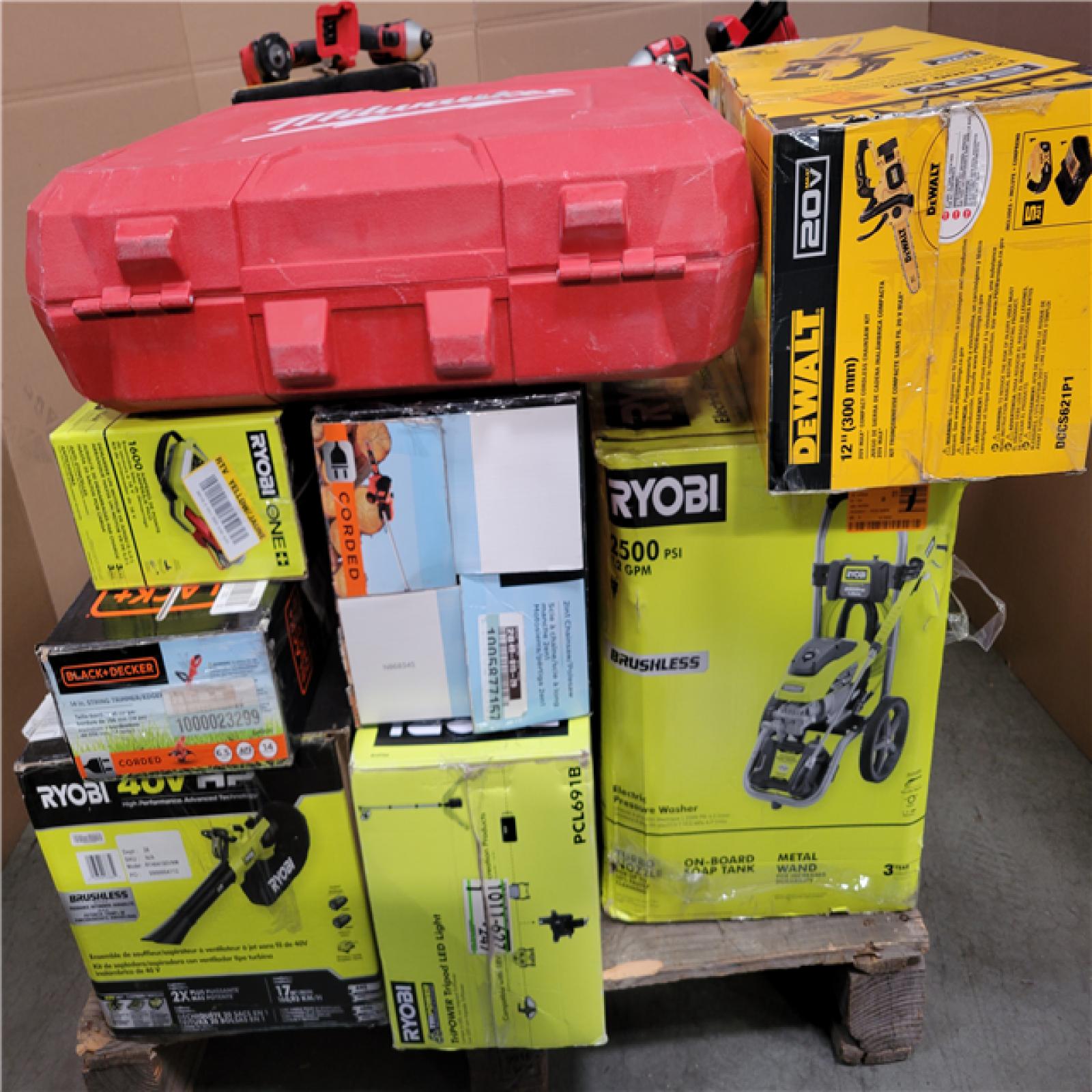 CALIFORNIA AS-IS TOOL PALLET