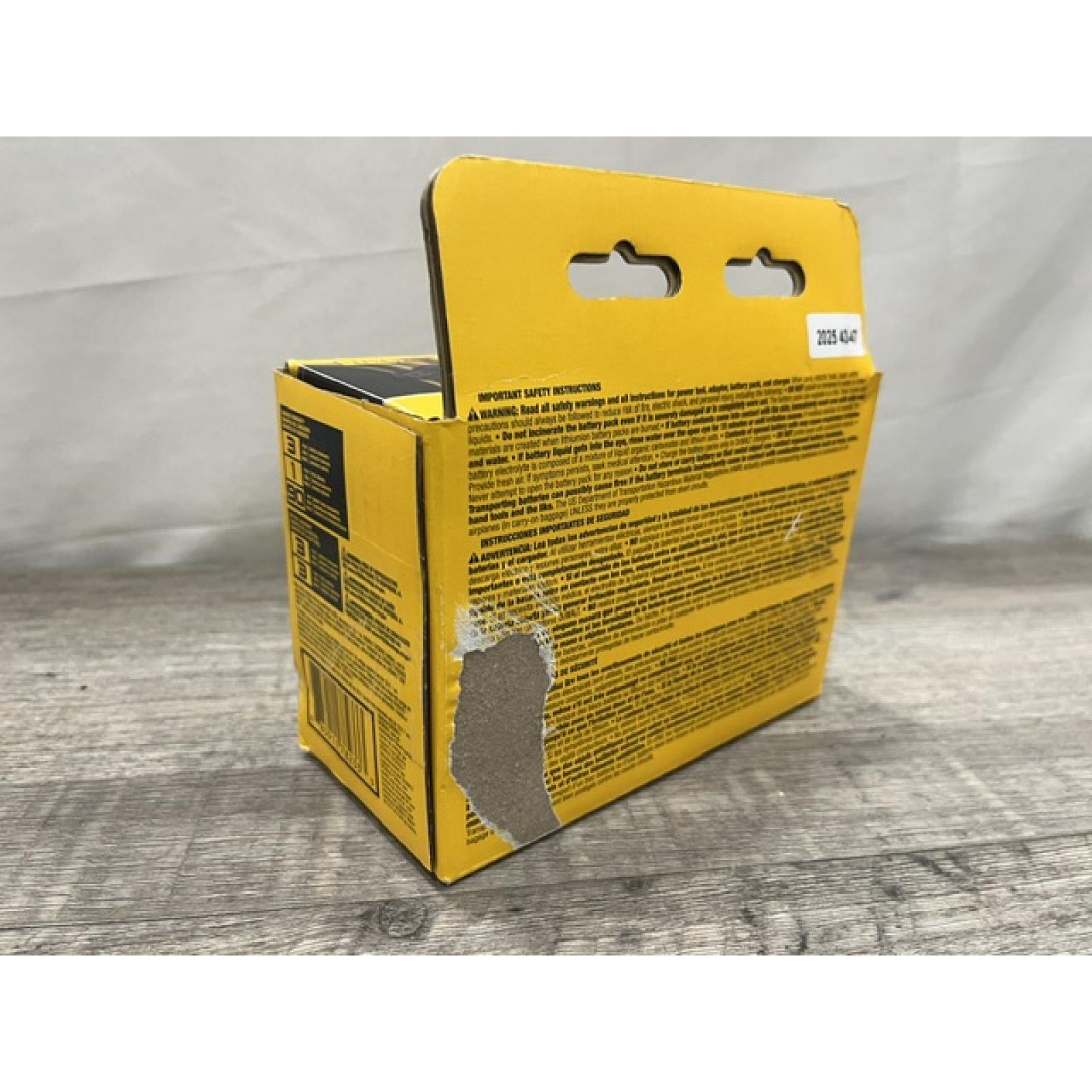 NEW - DEWALT 20V MAX XR POWERSTACK Lithium-Ion Battery Starter Kit with 1.7Ah Battery and Charger