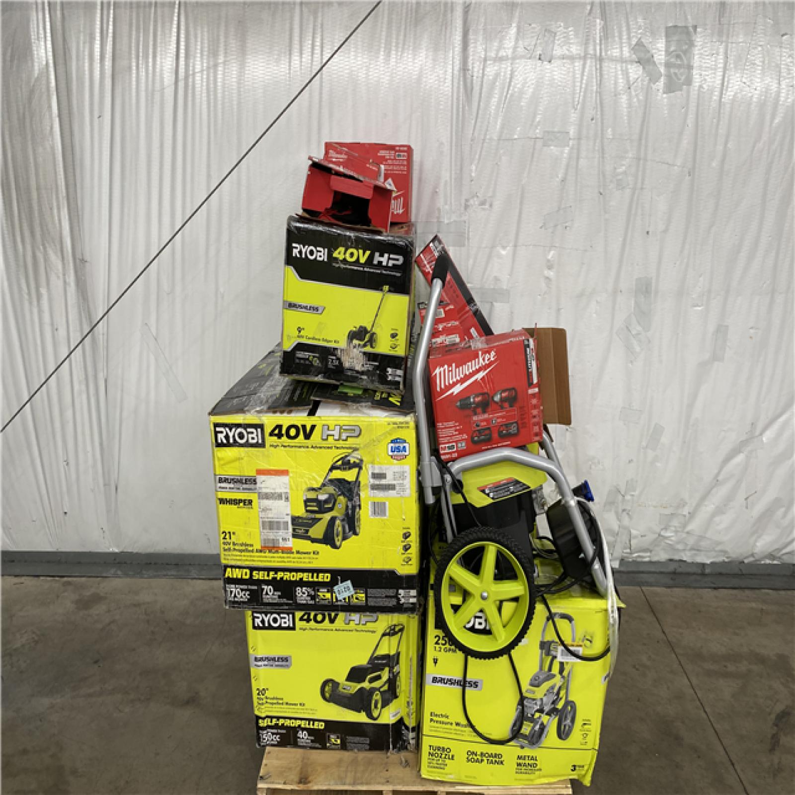 Houston Location AS IS - Tool Pallet