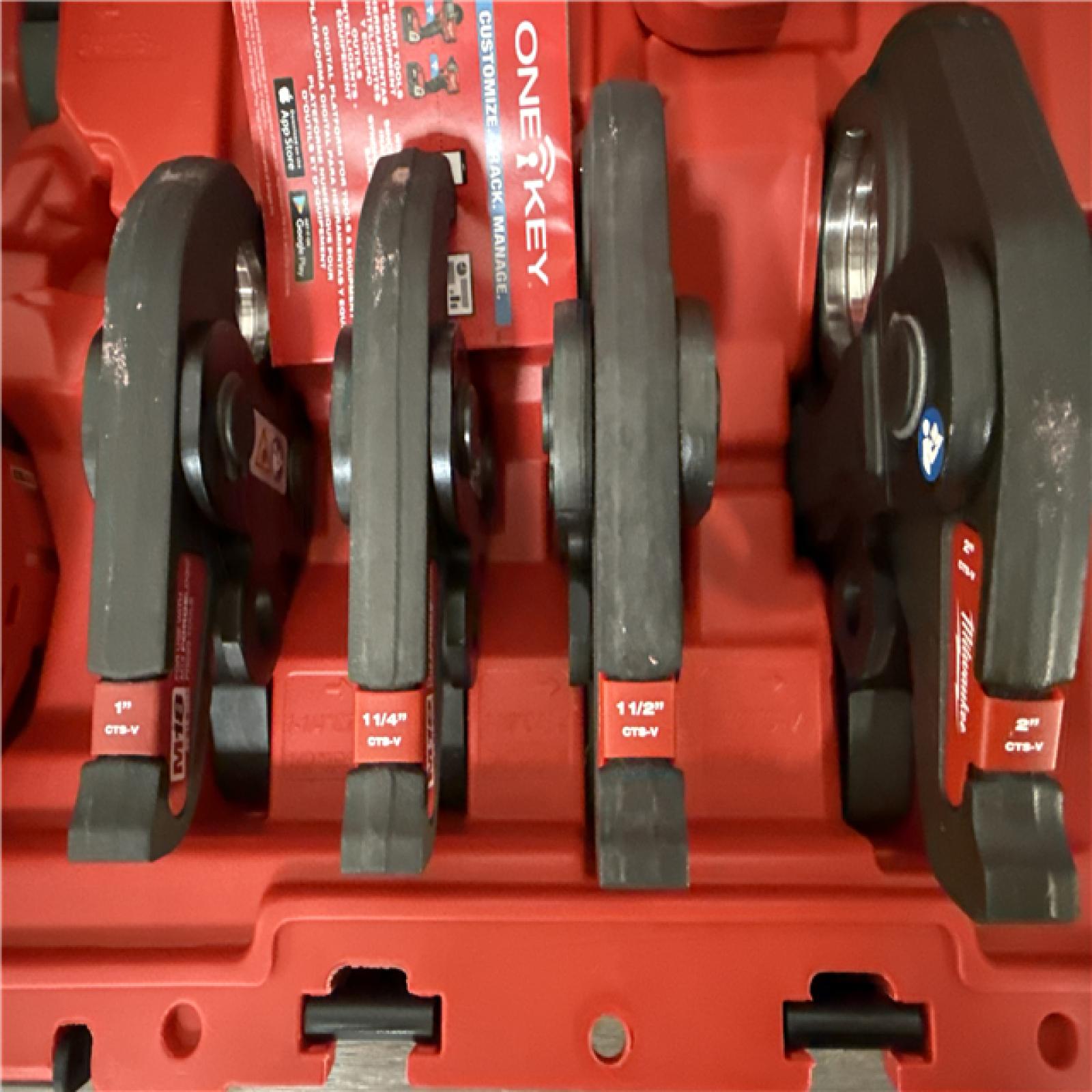 California AS-IS Milwaukee Force Logic M18 Press Tool Kit, Includes (2) Batteries, Charger & Hard Case