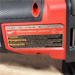 HOUSTON LOCATION - AS-IS Milwaukee FUEL18V Lithium-Ion Brushless Cordless 15MM DA Polisher (Tool-Only)