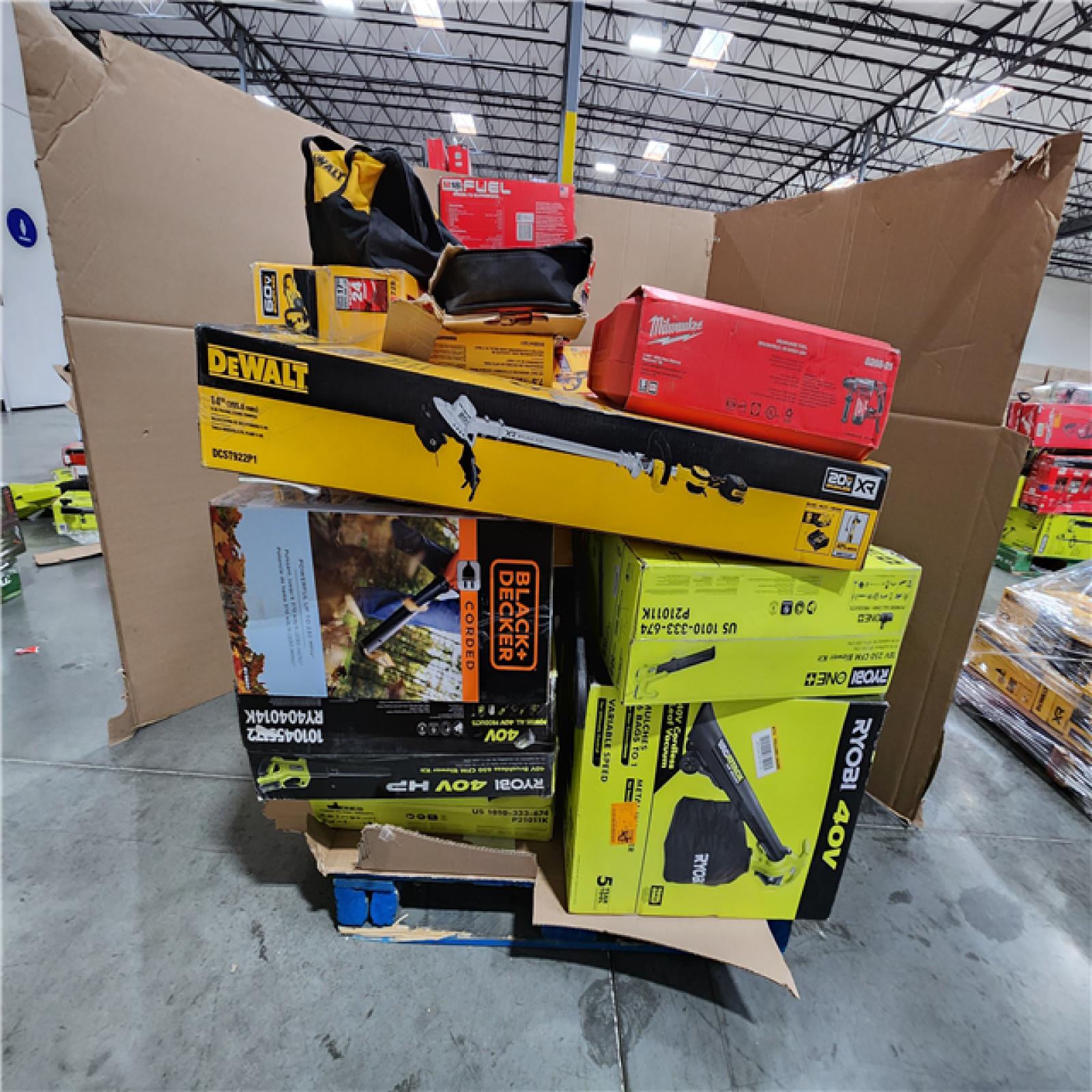 CALIFORNIA  AS-IS TOOL PALLET