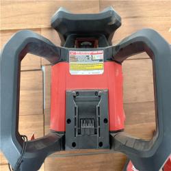 California AS-IS Milwaukee M18 Red Exterior Dual Slope Rotary Laser Level Kit with Receiver & Remote