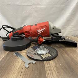 AS-IS Milwaukee 15 Amp 7/9 in. Large Angle Grinder with Trigger Lock-On Switch