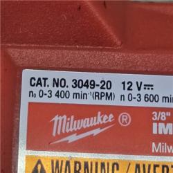 AS-IS Milwaukee FUEL 12V Cordless 3/8 in. Sub Compact Impact Wrench (Tool-Only)