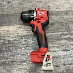 AS-IS Milwaukee 18V Lithium-Ion Brushless Cordless 1/2 in. Compact Hammer Drill/Driver (Tool-Only)