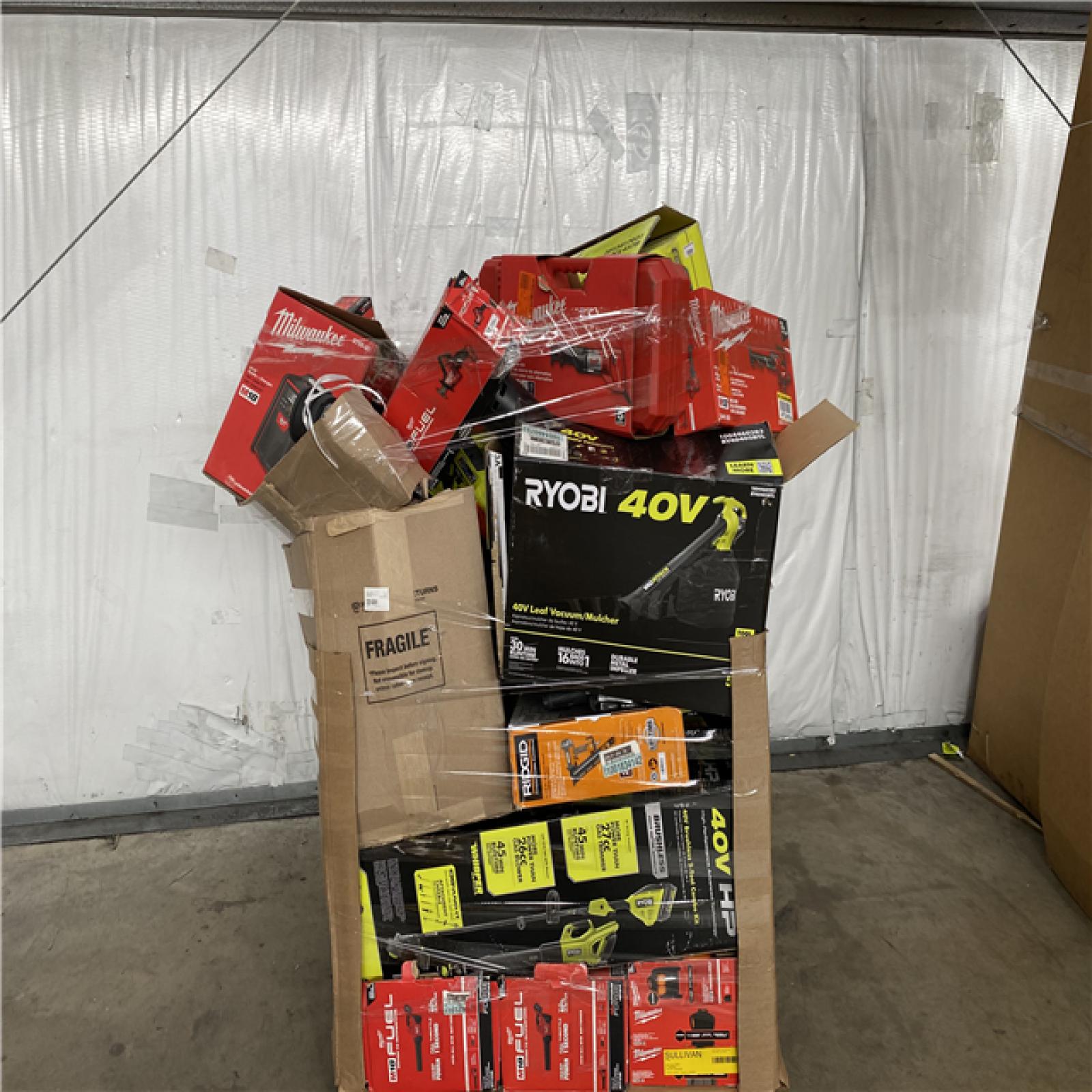 Houston Location AS IS - Tool Pallet