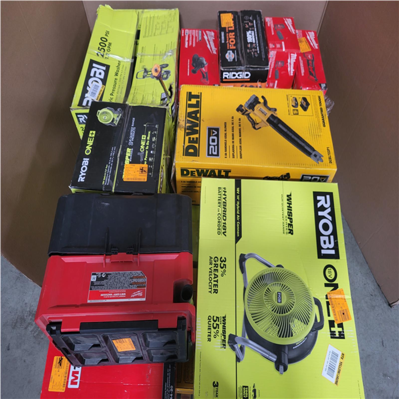 CALIFORNIA AS-IS TOOL PALLET