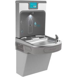 Phoenix NEW Elkay Enhanced EZH2O Drinking Fountain w/ Bottle Filling Station and Single ADA Cooler Filtered Refrigerated  Light Gray