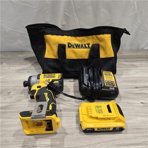 AS-IS DeWALT ATOMIC 20V MAX Cordless Compact Impact Driver Kit