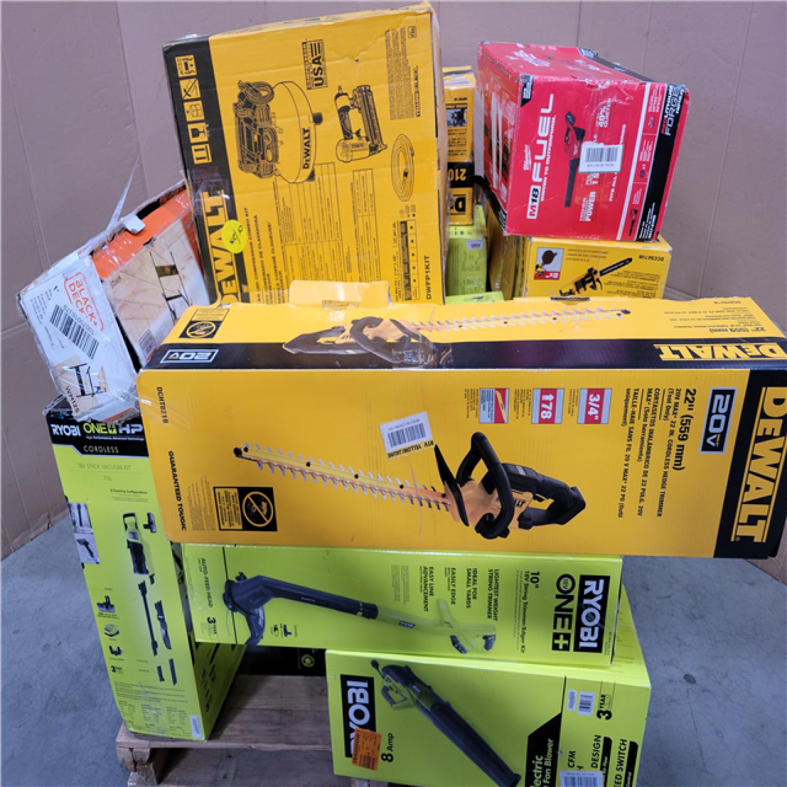 CALIFORNIA AS-IS TOOL PALLET