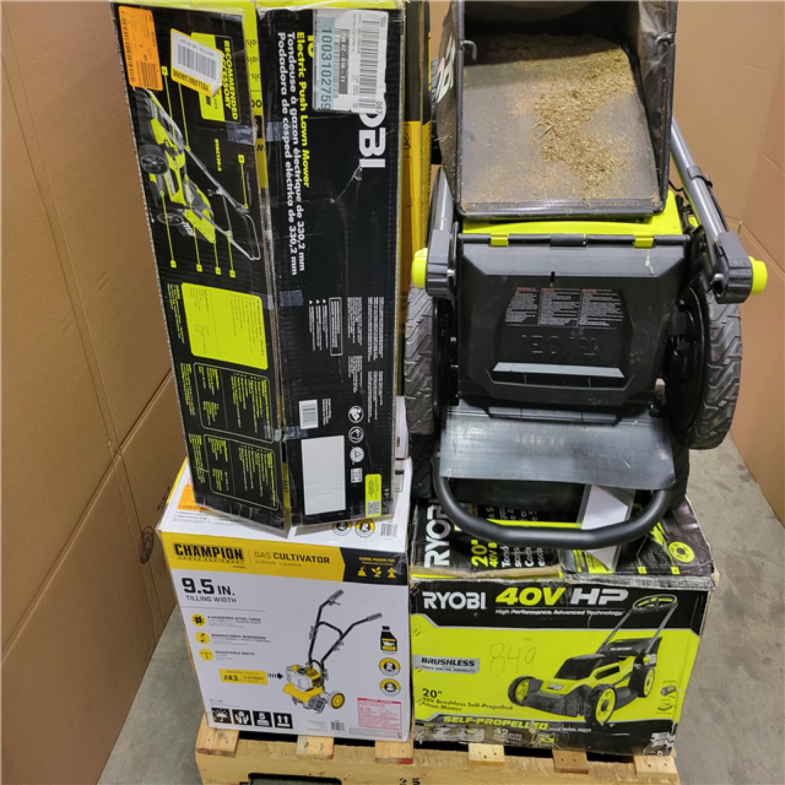 CALIFORNIA AS-IS OUTDOOR POWER EQUIPMENT