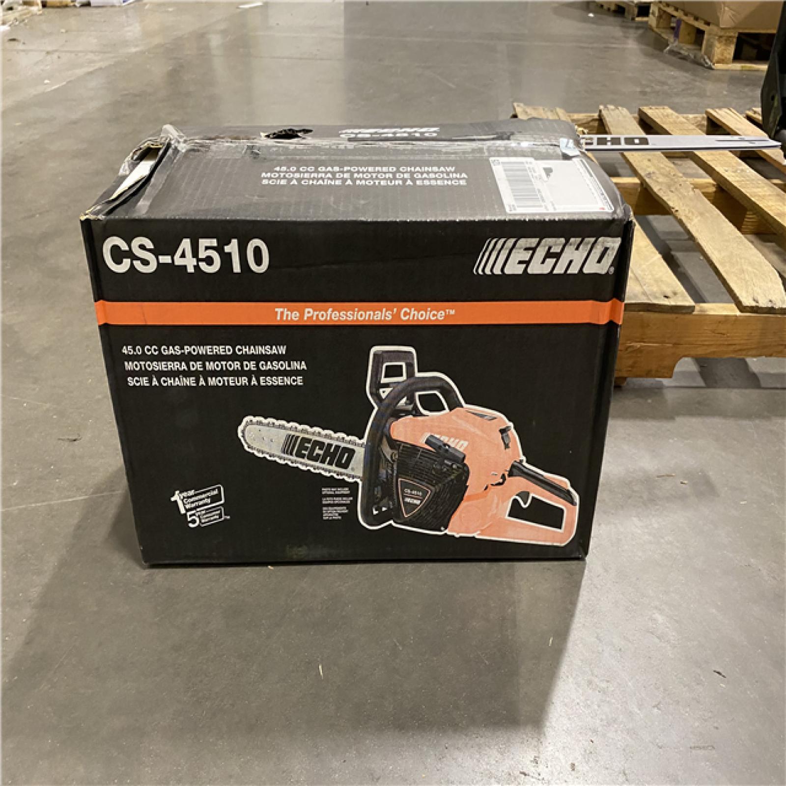 NEW- ECHO 18 in L Gas-Powered Gas-Powered Chainsaw