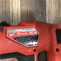 AS-IS Milwaukee FUEL 18-Volt Lithium-Ion Brushless Cordless Gen II 18-Gauge Brad Nailer (Tool-Only)