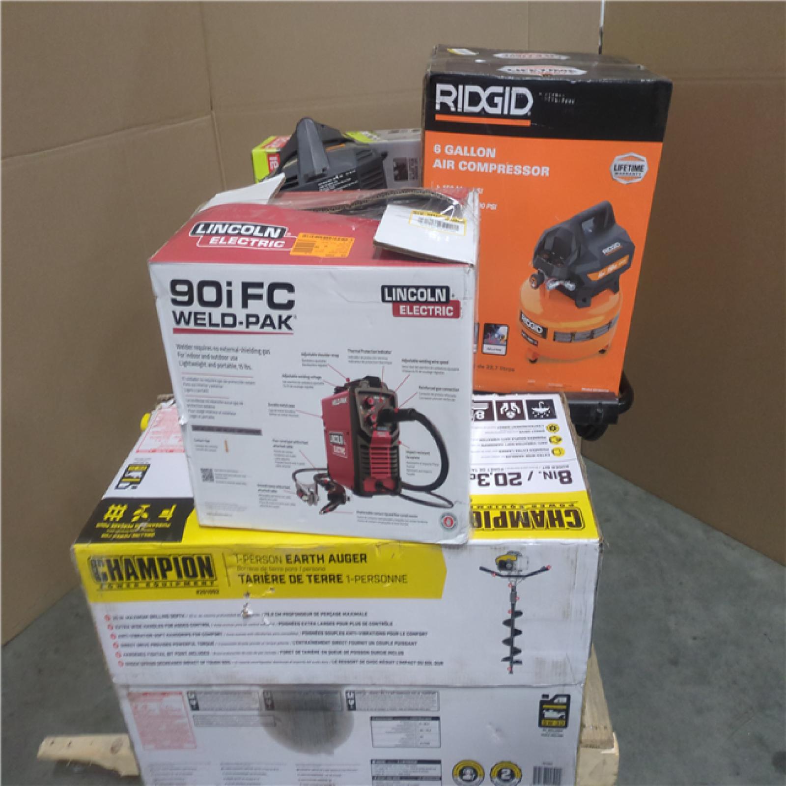 CALIFORNIA AS-IS OUTDOOR POWER EQUIPMENT