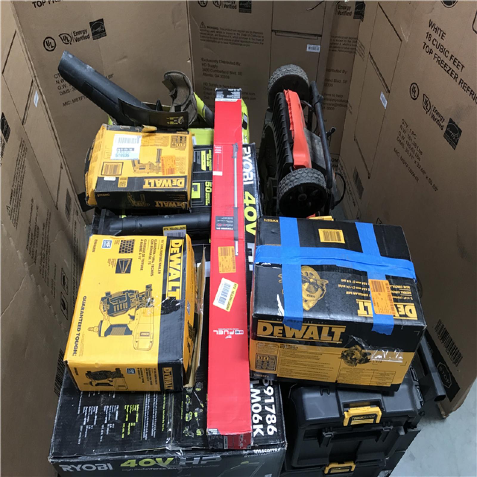 CALIFORNIA AS-IS TOOL PALLET