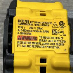 AS-IS DEWALT ATOMIC 20V Lithium-Ion Cordless 1/2 in. Hammer Drill Kit