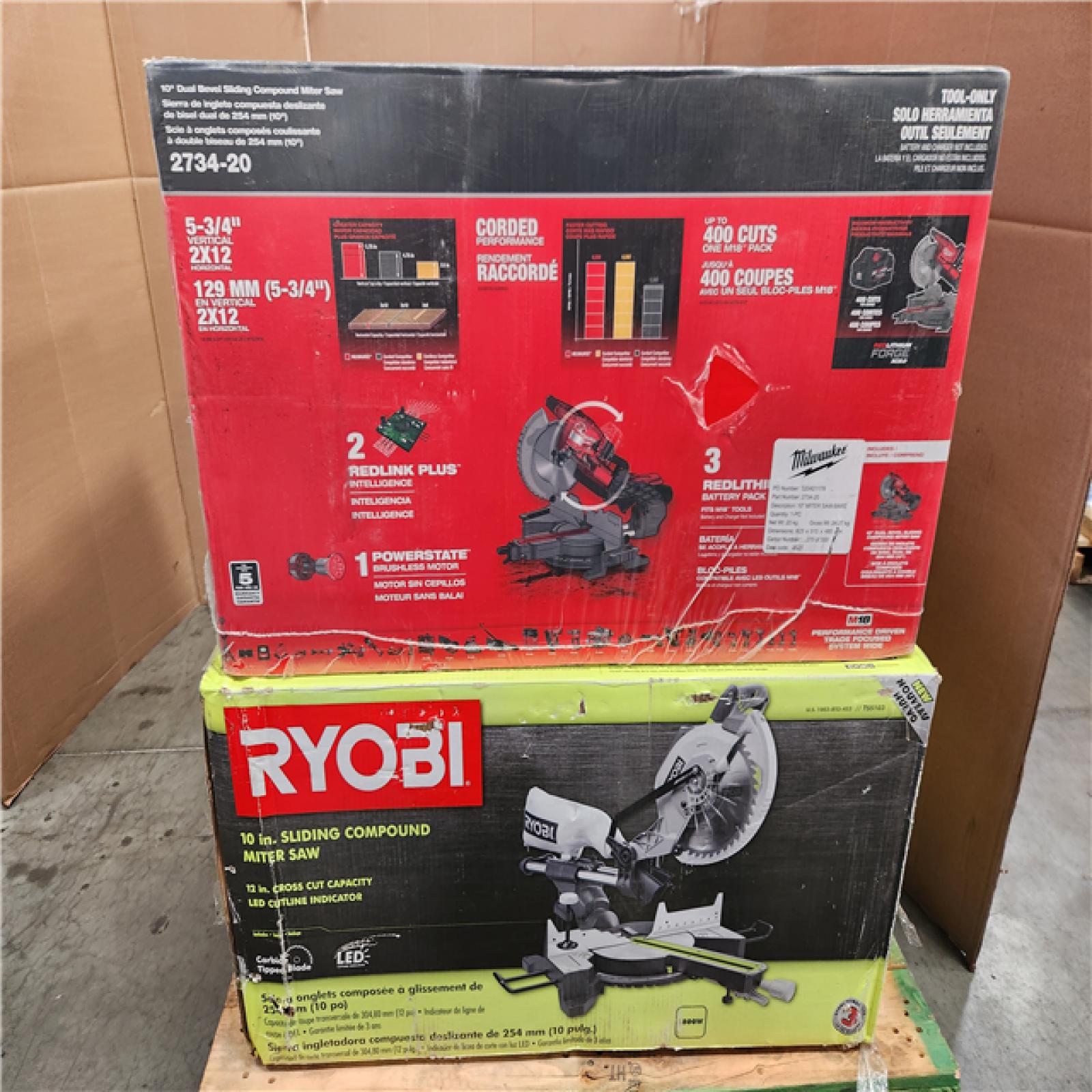 CALIFORNIA AS-IS TOOL PALLET