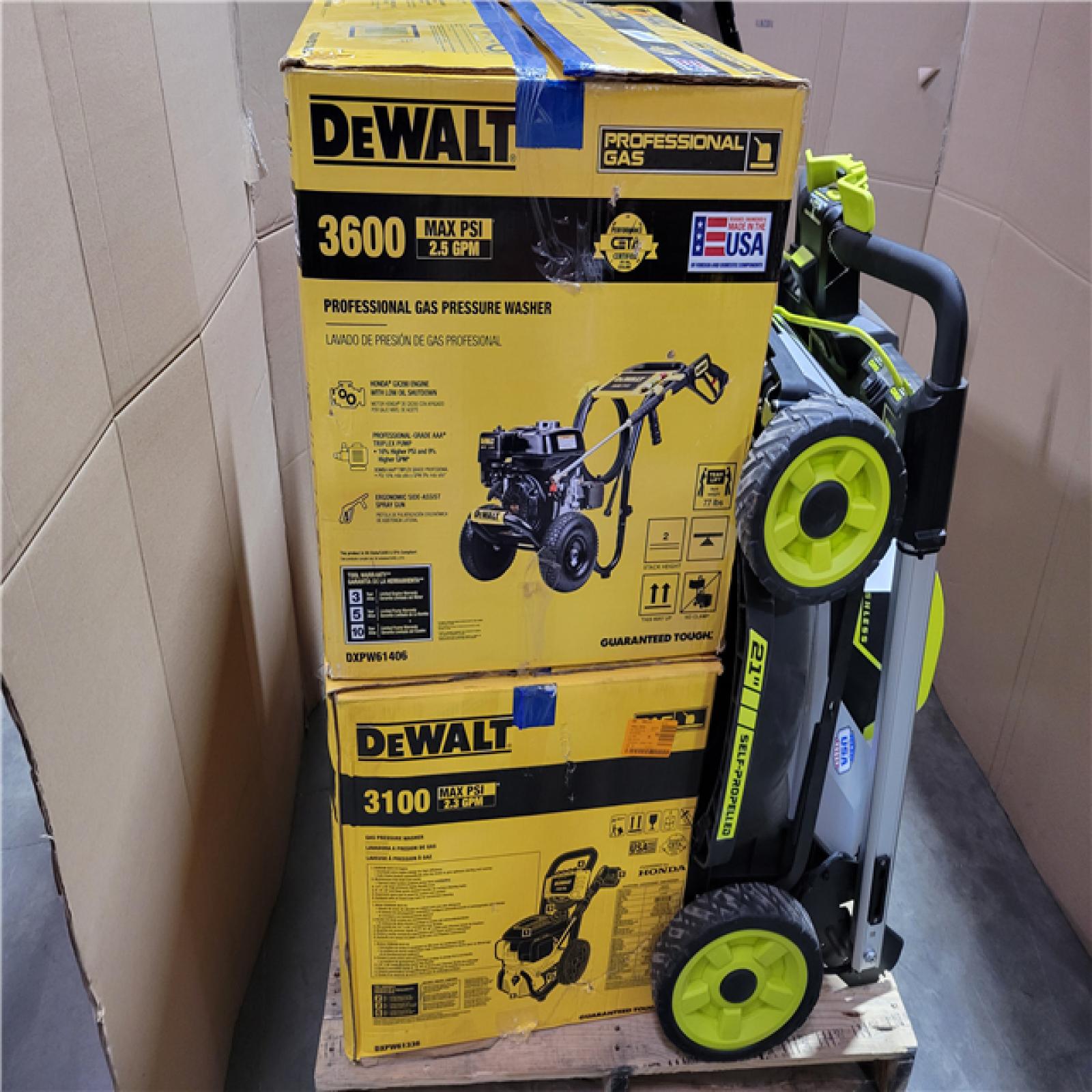 CALIFORNIA AS-IS OUTDOOR POWER EQUIPMENT