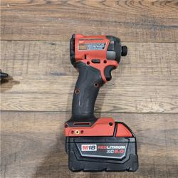 GOOD- MILWAUKEE FUEL 18V Lithium-Ion Brushless Cordless Hammer Drill and Impact Driver Combo Kit (2-Tool) with 2 Batteries
