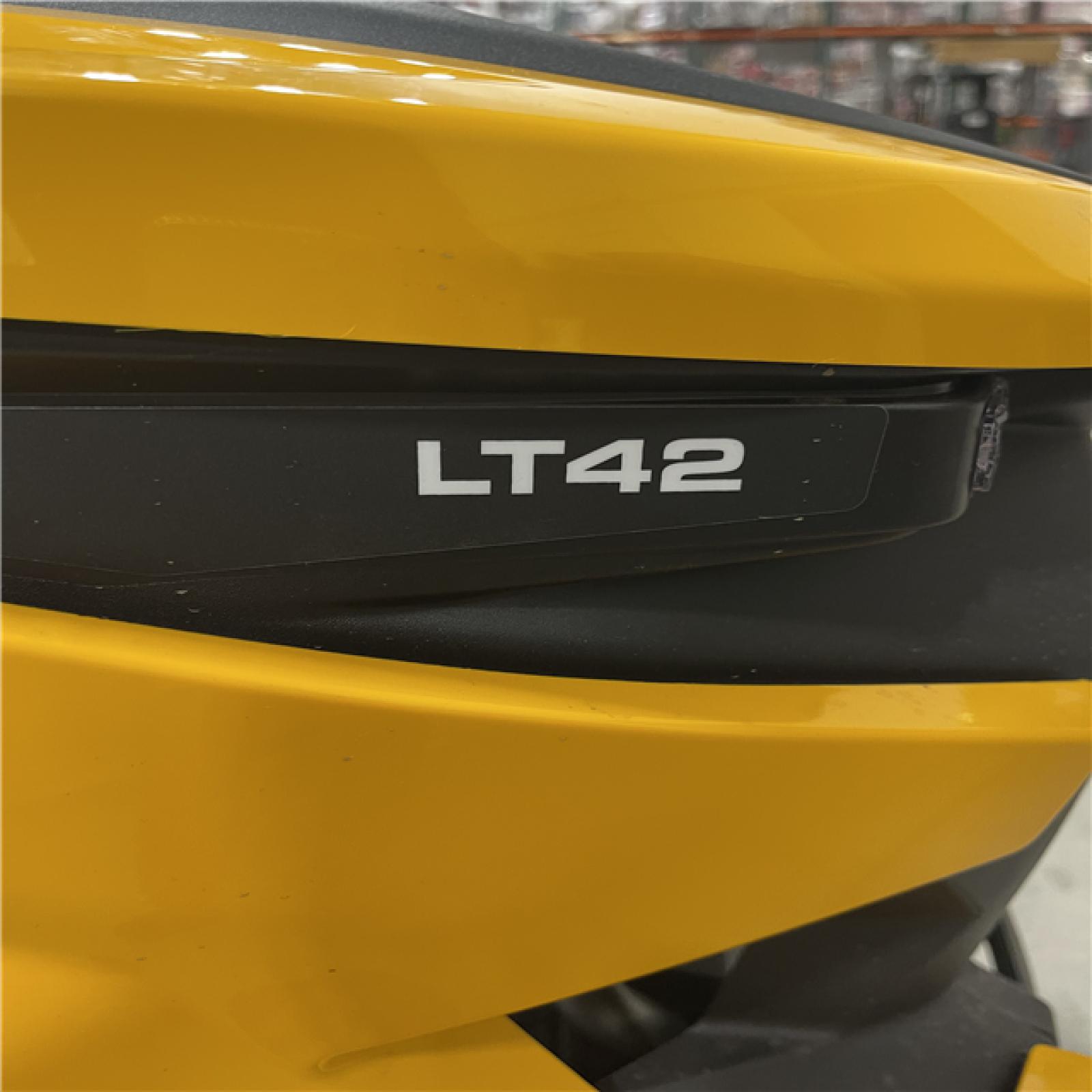 DALLAS LOCATION - Cub Cadet XT1 Enduro LT 42 in. 547cc Engine with Intelli Power Hydrostatic Drive Gas Riding Lawn Tractor