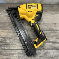 AS-IS DEWALT Cordless 20V MAX XR Angled Finish Nailer (Tool Only)