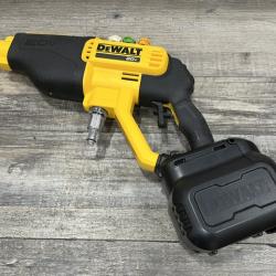 AS-IS DEWALT 20V MAX 550 PSI 1.0 GPM Cold Water Cordless Power Cleaner with 4-Nozzles (Tool Only)