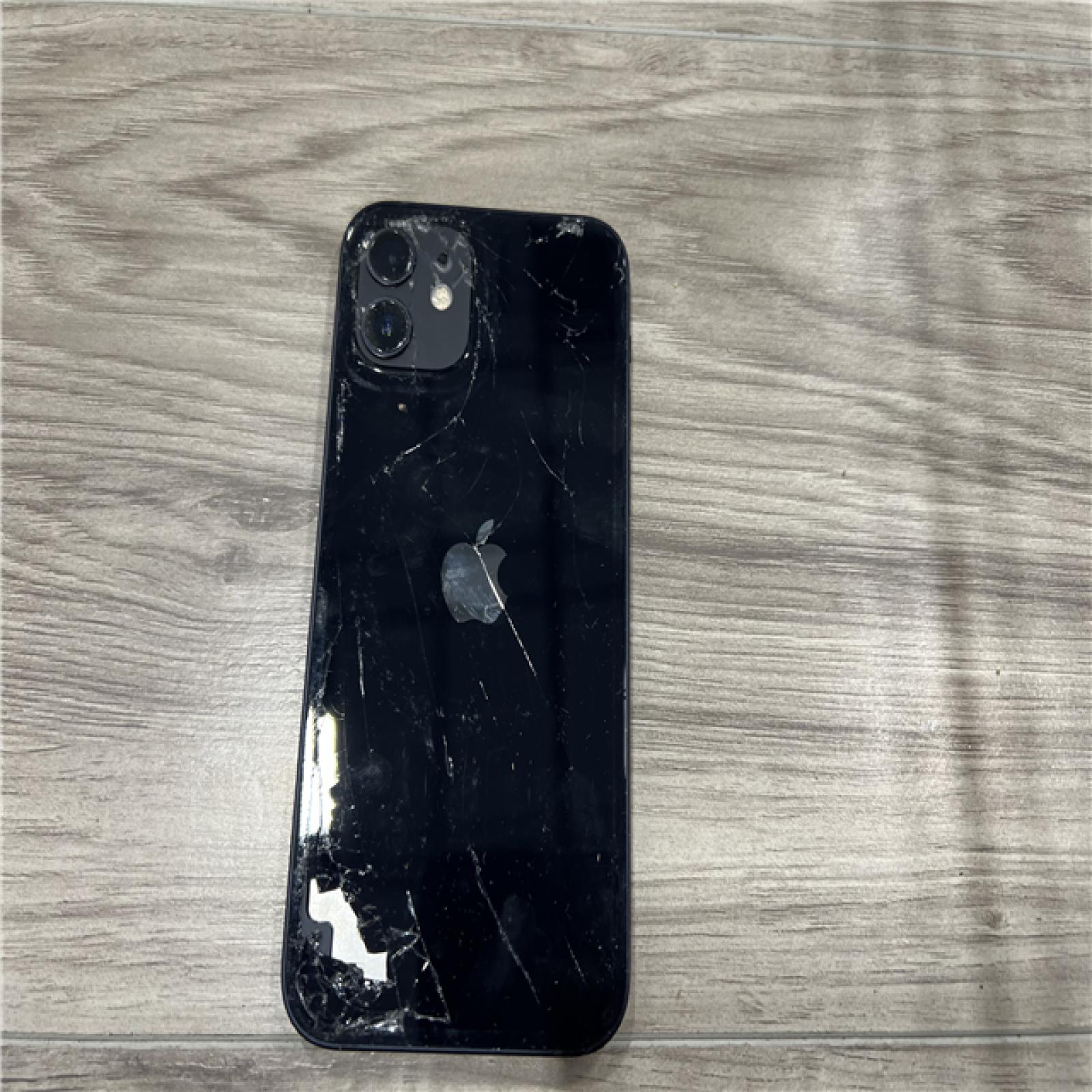 AS-IS Apple iPhone 12  64GB  Black