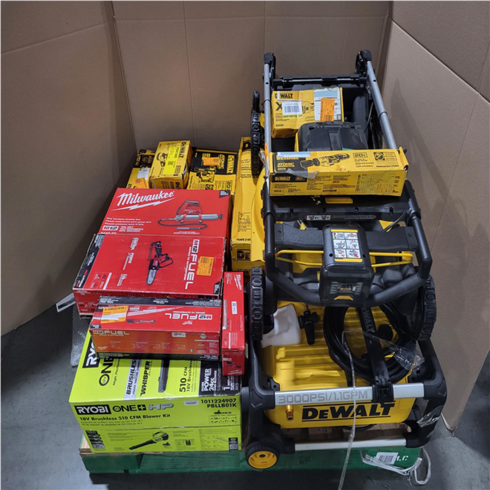 CALIFORNIA AS-IS TOOL PALLET