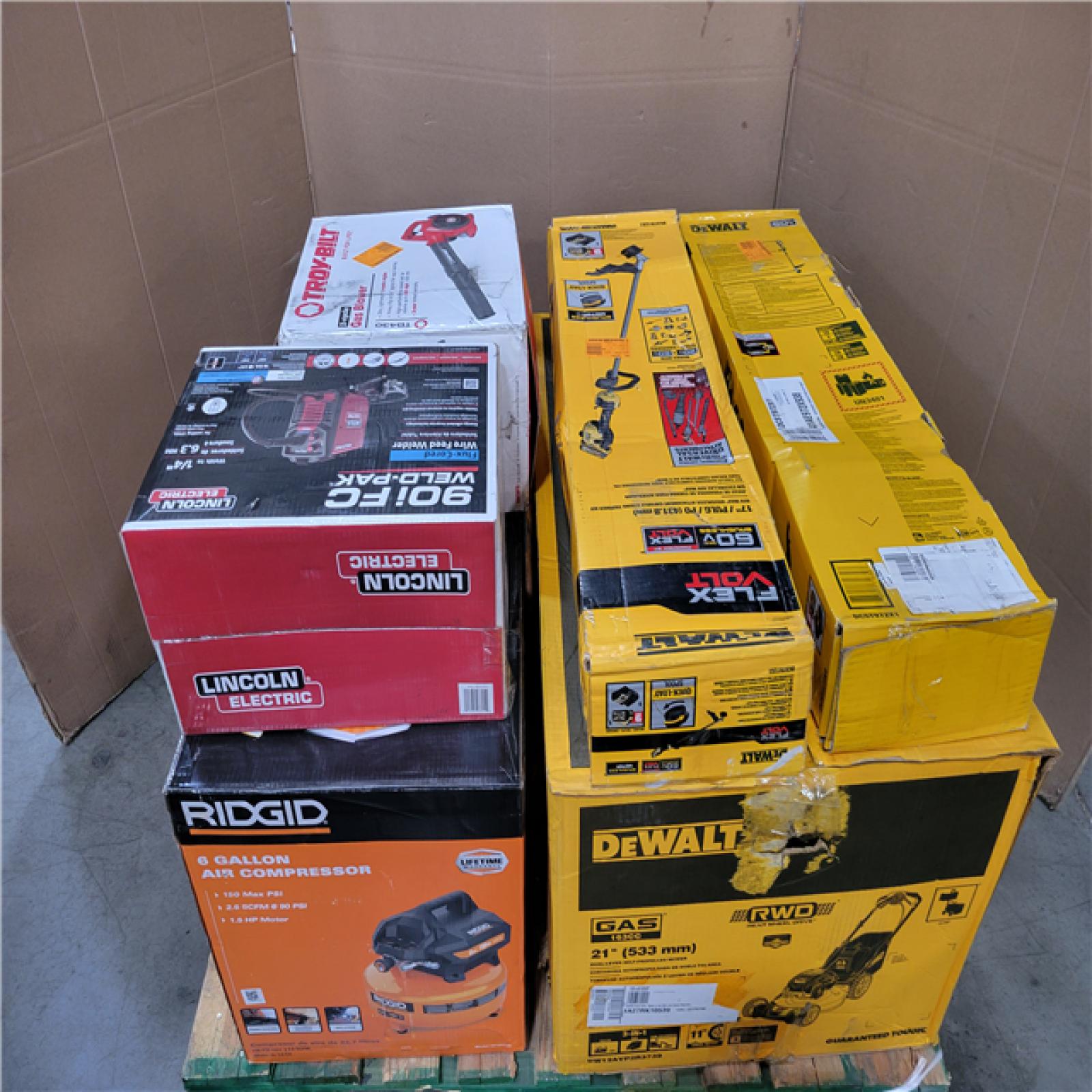 CALIFORNIA AS-IS OUTDOOR POWER EQUIPMENT