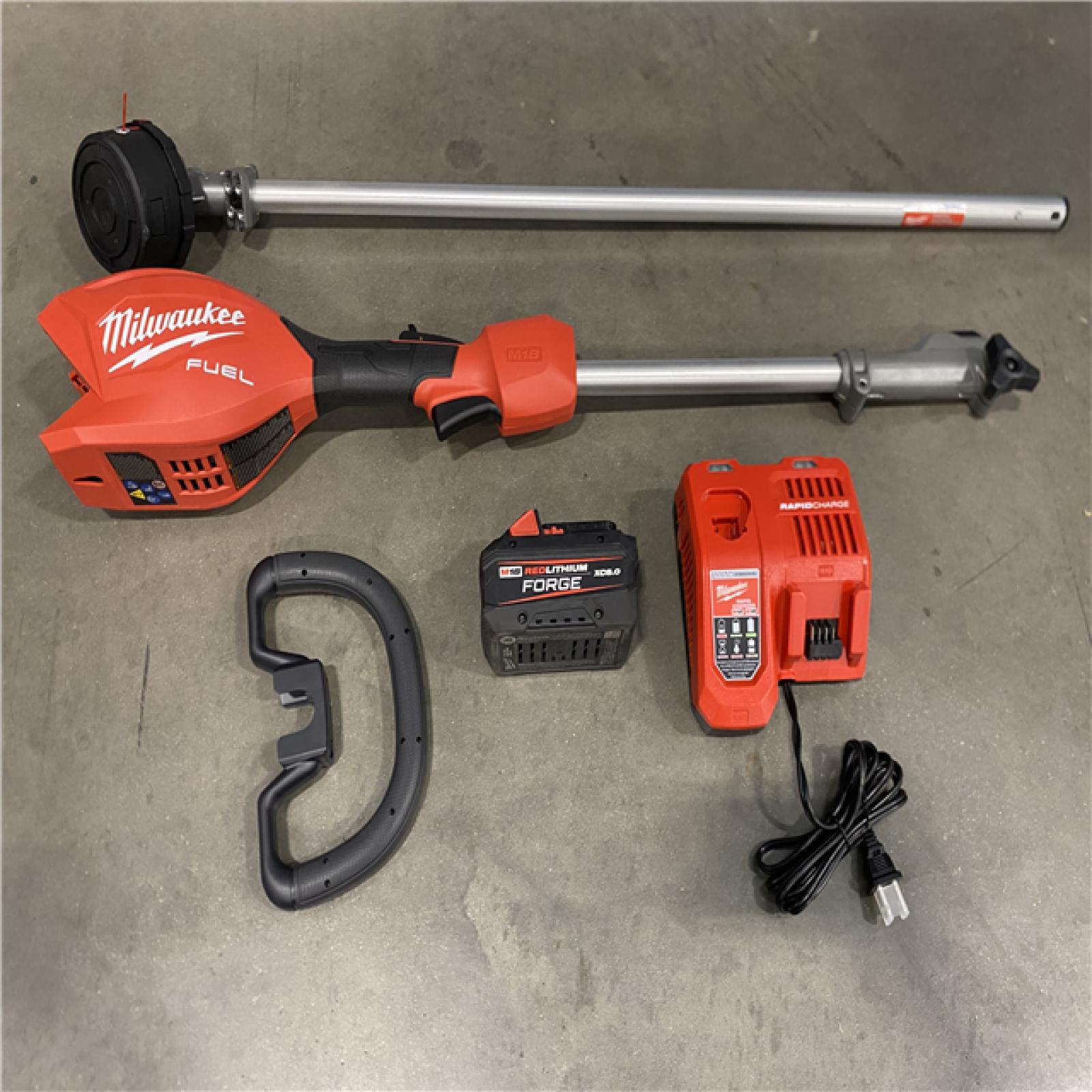 AS-IS Milwaukee FUEL 18V 16 in. Brushless Cordless Battery Powered String Trimmer Kit