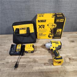 HOUSTON LOCATION - AS-IS Dewalt 20V MAX Lithium-Ion Cordless 1/2 in. Impact Wrench Kit W/ BATTERY & CHARGER